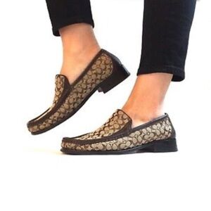 Vintage Coach Vance logo loafer